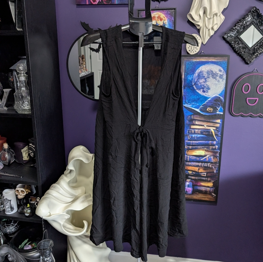 Torrid Black Backless Dress